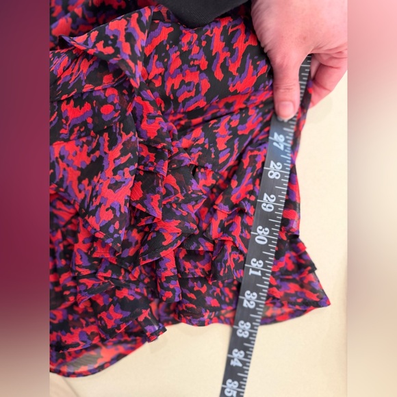 Express Red Sheath Dress with Bishop Sleeves NWT - Picture 9 of 9